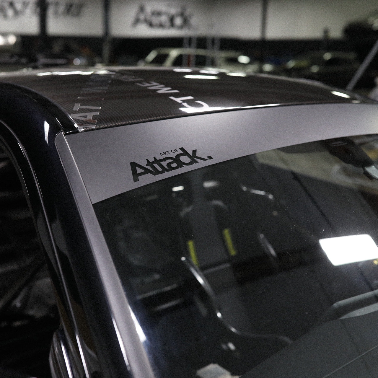 Art of Attack Windshield Banner // Art of Attack ART OF ATTACK
