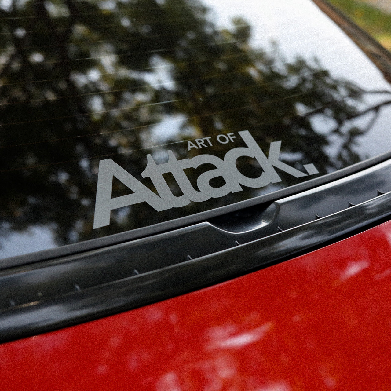 Art of Attack Windshield Banner // Art of Attack ART OF ATTACK