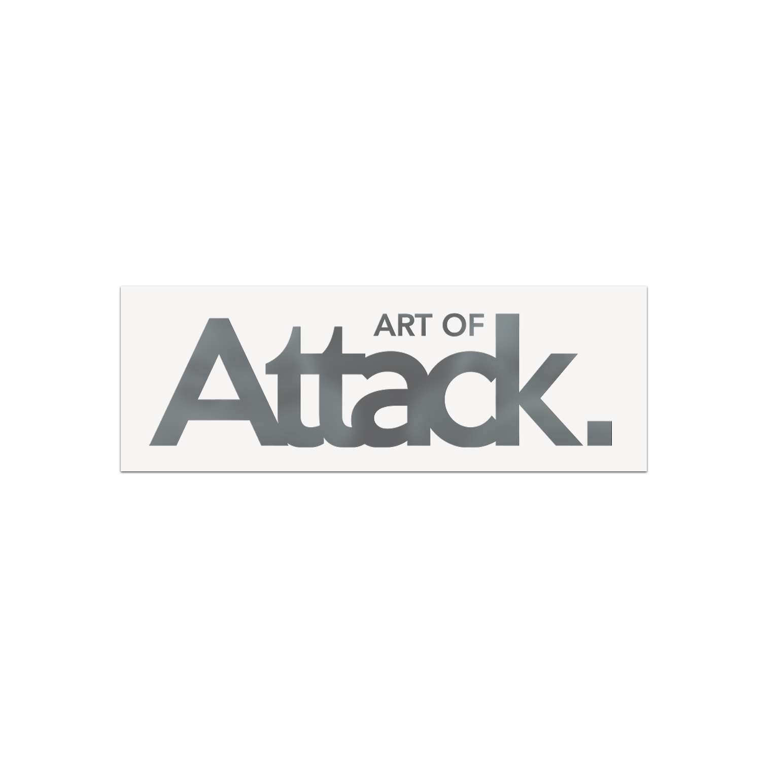 Art of Attack Windshield Banner // Art of Attack ART OF ATTACK
